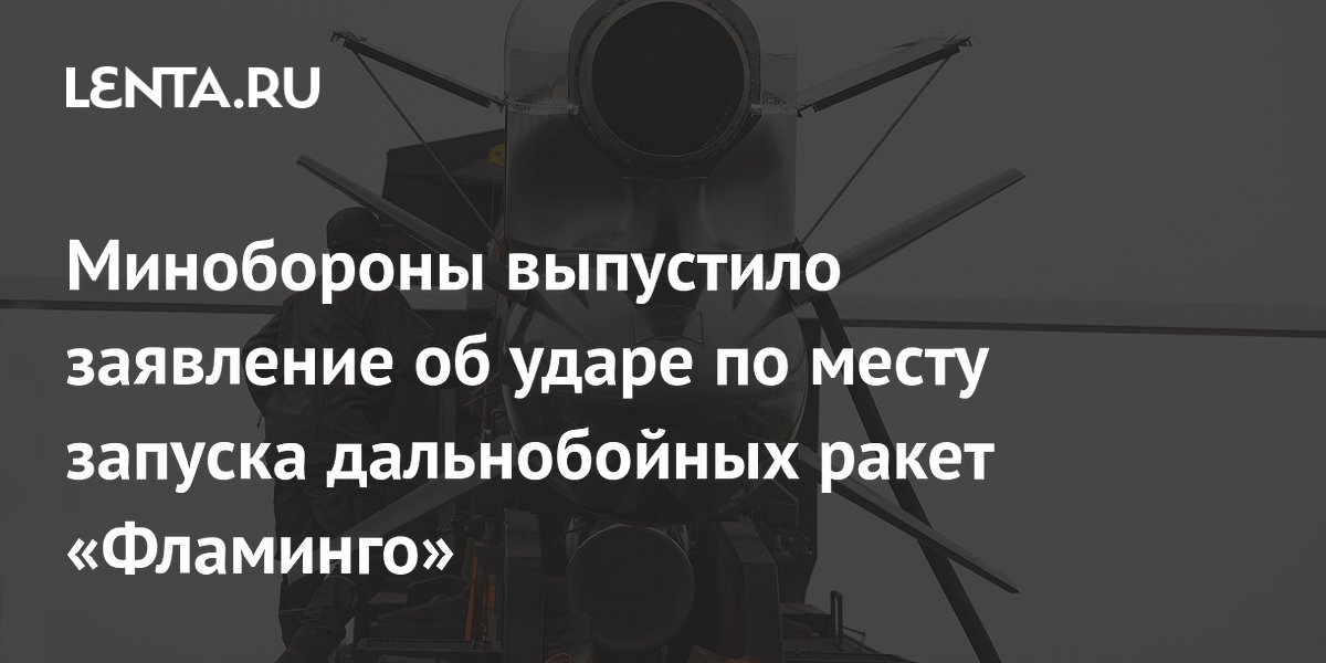 Армия России поразила место подготовки и запуска ракет «Фламинго» ВСУ