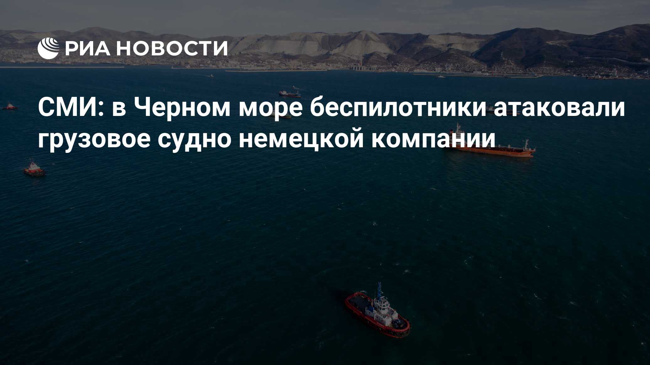 Bild сообщила об атаке дрона по немецкому грузовому судну в Черном море