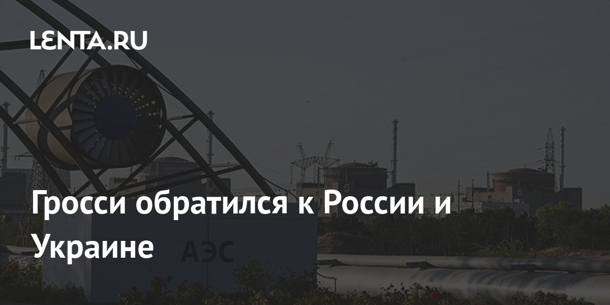 Гросси обратился к России и Украине