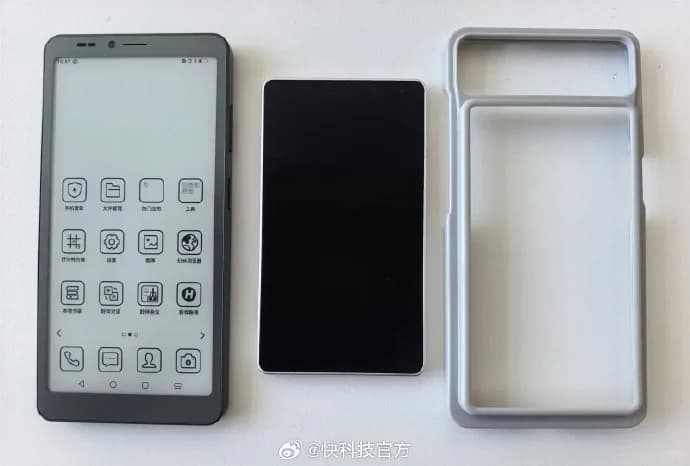 Необычный смартфон Hisense с экраном E Ink и съёмным цветным дисплеем показался на фото